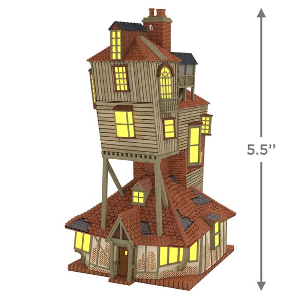 New! Harry Potter Burrow Weasley Home Hallmark Keepsake Christmas Ornament 2023 - Picture 3 of 5